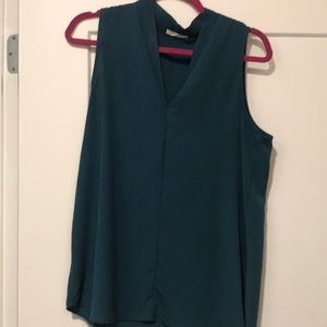 Pleione Teal Blouse